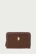 U.S. Polo Assn. portfel damski HOUSTON brązowy WEUHU6385WZC