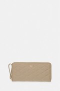 Lacoste portfel RFID damski skórzany beżowy NF5122EE