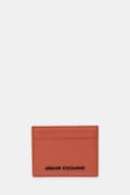 Puzdro na karty Armani Exchange oranžová farba, XM000169 AF19929