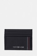 Tommy Hilfiger Θήκη για κάρτες Ανδρική δερμάτινη μαύρη AM0AM14228