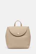 Coccinelle plecak skórzany NIKLA damski kolor beżowy mały gładki E5 TOA 54 01 01