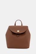 Coccinelle plecak skórzany NIKLA damski kolor brązowy mały gładki E5 TOA 54 01 01