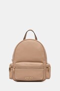 Liu Jo plecak damski kolor beżowy mały gładki AA6136 E1012