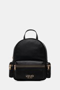 Liu Jo plecak damski kolor czarny mały gładki AA6136 E1012