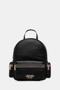 Liu Jo plecak damski kolor czarny mały gładki AA6136 E1012