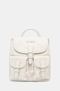 Guess plecak LITZY damski kolor beżowy mały gładki V6GZ05 W2120