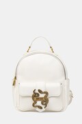 Just Cavalli plecak damski kolor biały mały z aplikacją 80RA4BA5 ZSA89