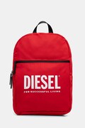 Diesel plecak dziecięcy WISDEL BAGS kolor czerwony duży z nadrukiem J02749