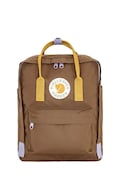 Fjallraven plecak Kanken Koncept kolor brązowy duży gładki F23200334