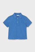 Παιδικά βαμβακερά μπλουζάκια πόλο Mayoral χρώμα: μπλε, 102