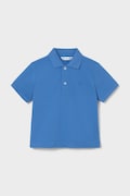 Παιδικά βαμβακερά μπλουζάκια πόλο Mayoral χρώμα: μπλε, 102