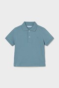 Παιδικά βαμβακερά μπλουζάκια πόλο Mayoral χρώμα: μπλε, 102