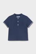 Mayoral polo dziecięce kolor granatowy gładki 1106