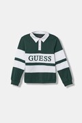 Guess polo bawełniane dziecięce kolor zielony L6RP04 KCNQ4