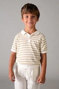 Дитяче поло Mayoral колір бежевий візерунок 3106