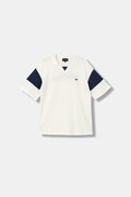 Emporio Armani polo bawełniane dziecięce kolor biały wzorzysty EB000966 AF21879