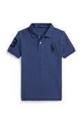 Polo Ralph Lauren polo bawełniane dziecięce kolor granatowy z aplikacją 322703635505