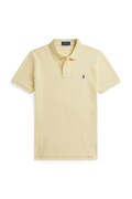 Polo Ralph Lauren polo bawełniane dziecięce kolor żółty gładki 323703632512