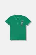 Guess polo dziecięce bawełniane zielone N6GP01 K9WF4