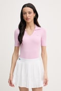 Lacoste футболка жіноча з віскозою рожева AF9874