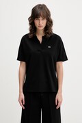 Lacoste polo damski kolor czarny PF1123