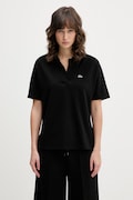 Lacoste polo damski kolor czarny PF1123