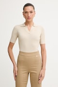 Fracomina polo damskie beżowe FS26ST7001K564Q7