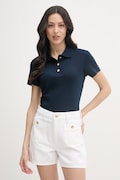 Tommy Hilfiger polo damskie bawełniane granatowe WW0WW49252
