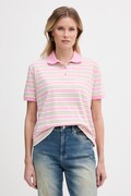 Max&Co. polo damskie bawełniane MCOMANDARE różowe 2616951013200