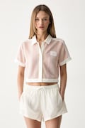 adidas Originals πουκάμισο γυναικείο ροζ KY8140