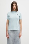 Fred Perry polo bawełniane damski kolor niebieski G6000