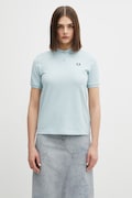 Fred Perry polo bawełniane damski kolor niebieski G6000