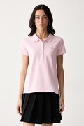 Karl Lagerfeld polo pentru femei, din bumbac IKON roz B2W17098