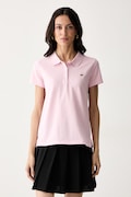 Karl Lagerfeld polo pentru femei, din bumbac IKON roz B2W17098