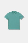 United Colors of Benetton polo dziecięce bawełniane zielone 3089C300Q
