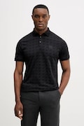 Karl Lagerfeld polo bawełniane męski kolor czarny 561251.745071