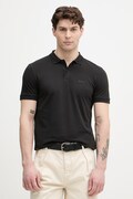 BOSS Green polo męskie bawełniane Pio 1 czarne 50554574