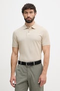 BOSS polo majica moška bombažna Pallas bež 50553564