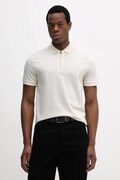 BOSS polo H-Paras 70 męski kolor biały gładki 50554614