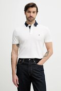 Tommy Hilfiger polo męski kolor biały gładki MW0MW41605