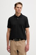 Guess tricou polo culoarea negru, uni, M6RP05 KD181