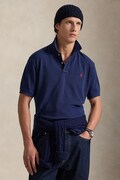 Polo Ralph Lauren polo bawełniane męski kolor granatowy gładki 710A12934