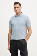 Hackett London polo bawełniane męski kolor niebieski gładki HM5600085