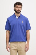 Hackett London pánské bavlněné polo modré HM5600142