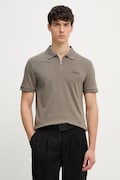 Calvin Klein polo muške od pamuka smeđe LV04LE255G