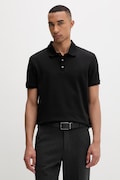 Calvin Klein polo tričko pánske s bavlnou čierne LV04LF206G