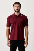 Emporio Armani T-shirt męski bawełniany z elastanem brązowy EM004606 AF23090