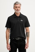 Calvin Klein Jeans polo pánské bavlněné černé LV04RF209G