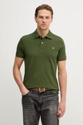 United Colors of Benetton polo bawełniane męski kolor zielony gładki 3089J3179