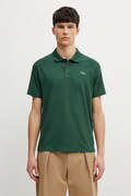 Lacoste polo męski kolor zielony gładki DH0159